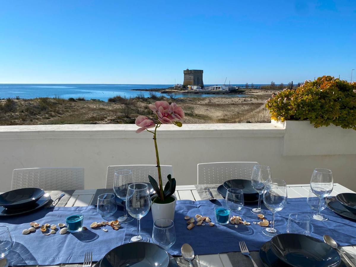 Villa Incanto-Primo Piano- Vista Mare By Cala Salento Porto Cesareo Ngoại thất bức ảnh