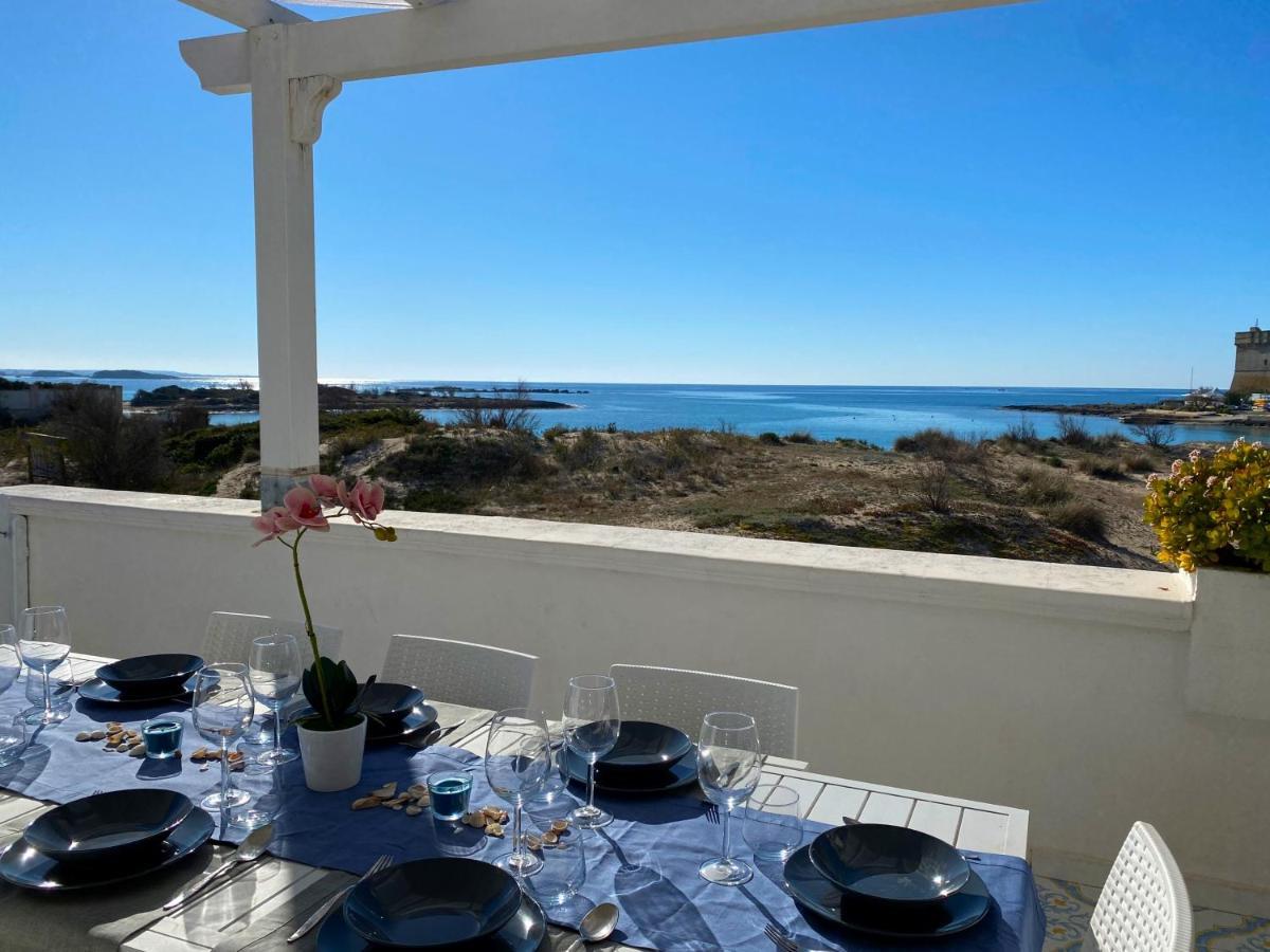 Villa Incanto-Primo Piano- Vista Mare By Cala Salento Porto Cesareo Ngoại thất bức ảnh
