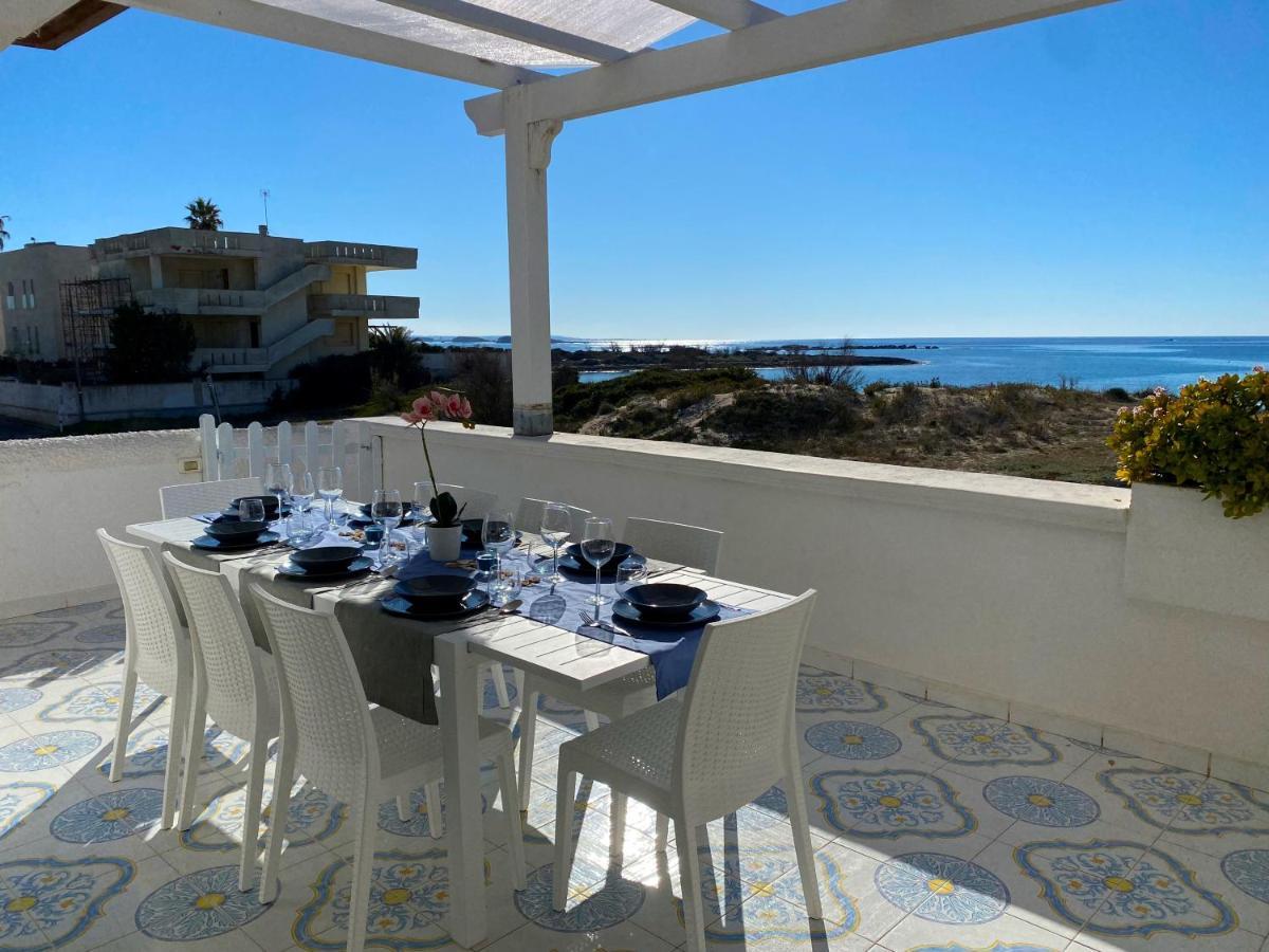 Villa Incanto-Primo Piano- Vista Mare By Cala Salento Porto Cesareo Ngoại thất bức ảnh